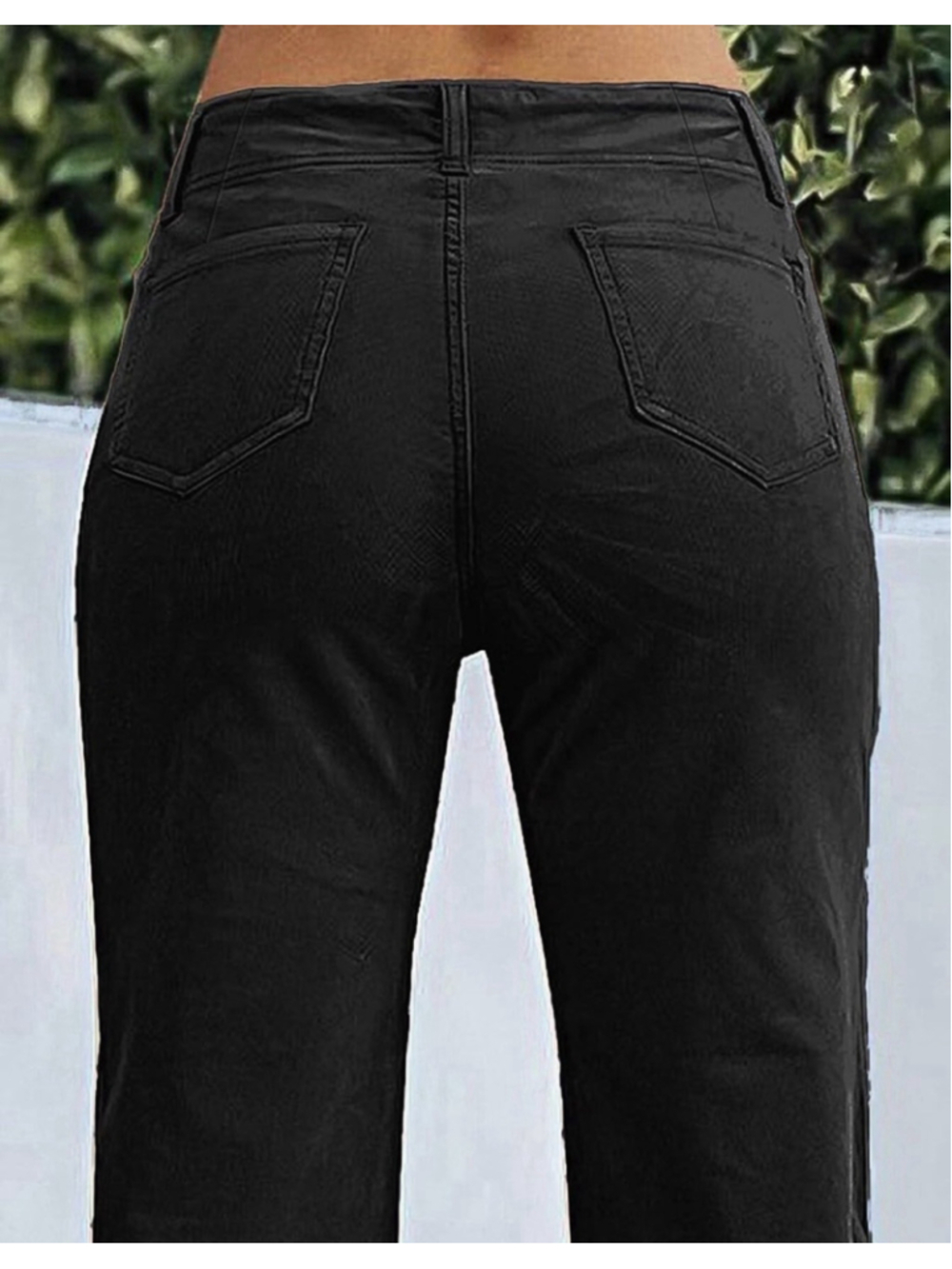 Flamingals Women's Wide Leg Pants for Women Mid Waist Dress M - Picture 2 of 6